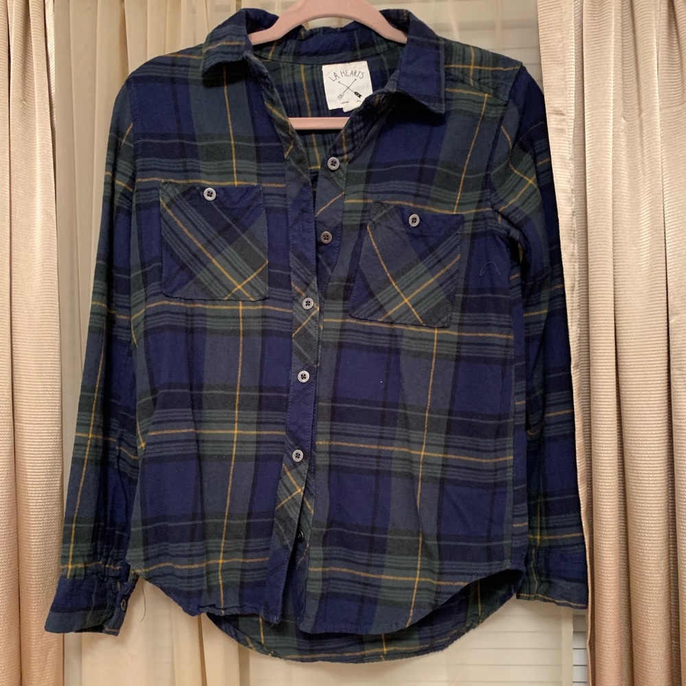 Plaid Button Down